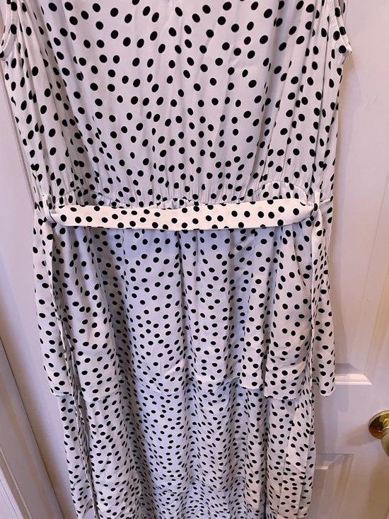 & Other Stories V-neck Chiffon Midi Dress Size 12 (Paris Atelier) - Picture 11 of 15